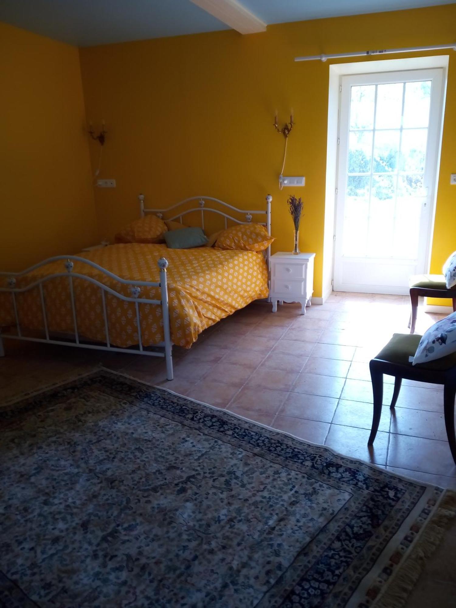 Bed and Breakfast Le Chevalier Des Marettes Airel Exteriér fotografie